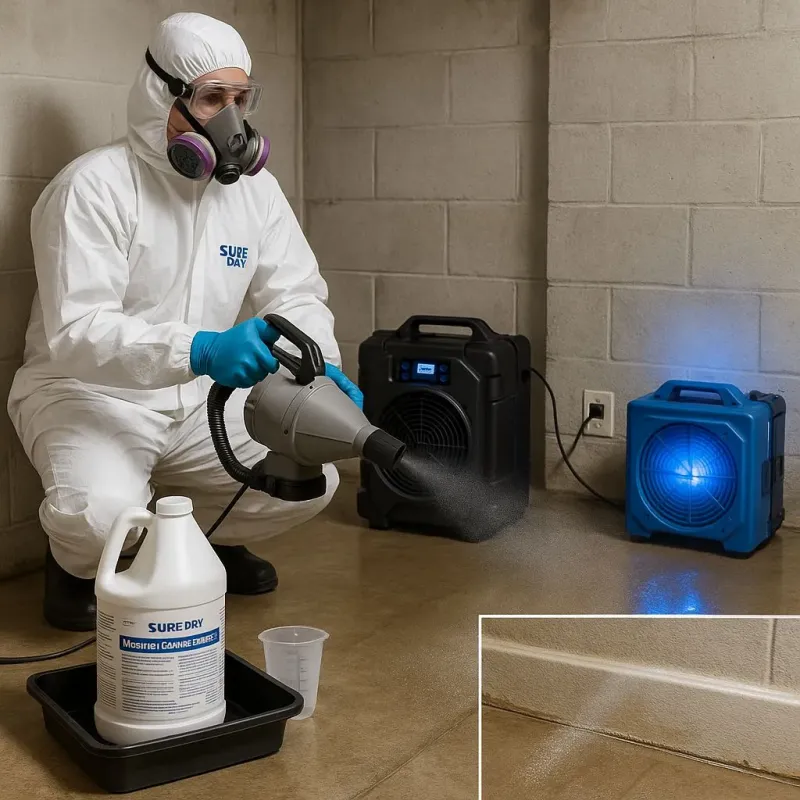 Sanitization and Odor Removal process in Churchill, PA