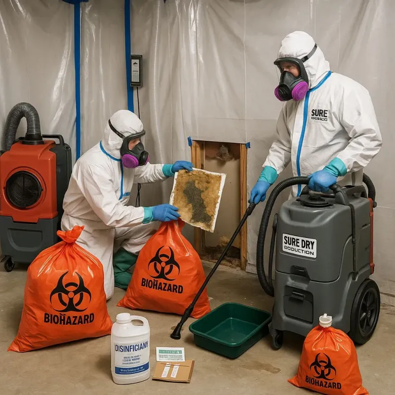 Contaminated Water Handling Protocols process in Churchill, PA