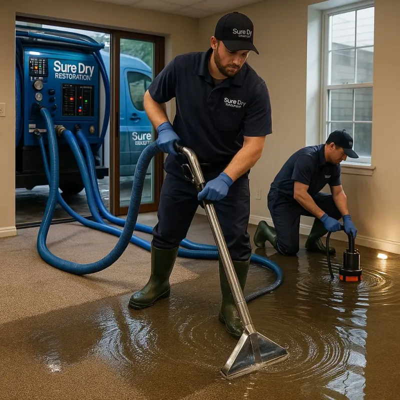 Water Extraction and Removal process in Churchill, PA